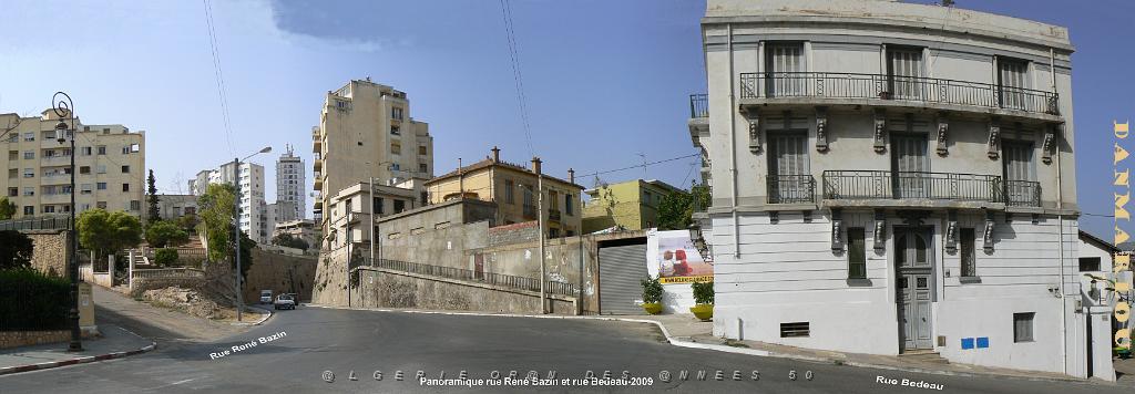 ORAN 2009 pano rue Rene Bazin et rue Bedeau .jpg